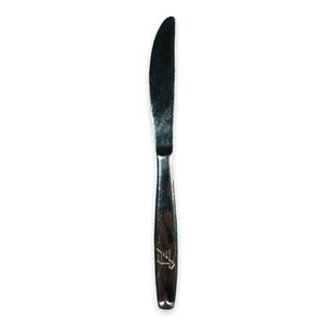 Vintage Cyprus Airways Colonial Dinner‎ Knife Stainless Steel Airlines Plane 7"